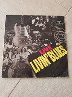 LIVE LIVIN'BLUES lemez LP Bakelit vinyl hanglemez