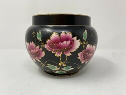 Decorative bute England English lotus floral pond pink ceramic pot, vase