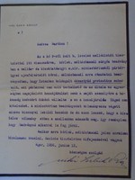 D198326 old document - letter of Károly Vítez Subik - mouse 1936