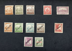 Stamps of the Hungarian Royal Post from 1916-1921