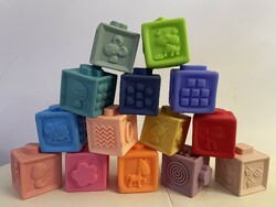 Játék csomag gumi forma es építés márkás játékok is 15db