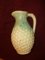 Cornish yellow ceramic jug