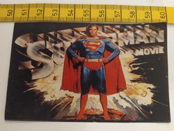 Gyűjtőknek! Superman The Movie papír matrica 1980 (?)