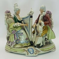 Lippelsdorf porcelain musical couple