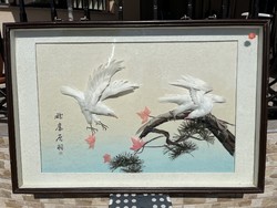 Retro, vintage Chinese 3d wall picture