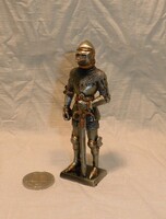 Knight figure. Lead soldier.