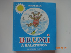 Béla Bodó: brumi a balatonon - old storybook with Sávay edited drawings (1990)