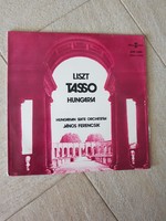Liszt TASSO Ferencsik János LP Bakelit vinyl hanglemez