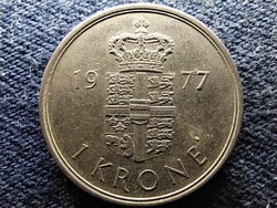 Denmark II. Margit copper-nickel 1 crown 1977 s b (id26861)