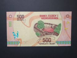 Madagaszkár 500 Ariary 2017 Unc