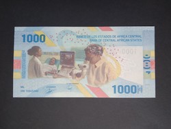 Közép-afrikai Államok 1000 Francs 2020 Unc