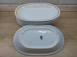 Alföldi porcelán sárga csíkos virslis 1db