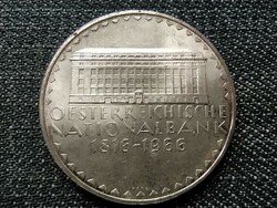 Ausztria A Nemzeti Bank 150. évfordulója szép .900 ezüst 50 Schilling 1966 (id23140)