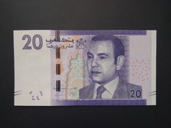 Morocco 20 dirhams 2012 unc-