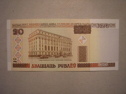 Fehéroroszország-20 Rubel 2000 UNC
