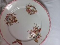 Badonviller, French, Victorian faience plate