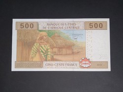 Közép-Afrikai Államok 500 Francs 2022 Unc