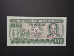 Mozambik 100 Meticais 1989 Unc