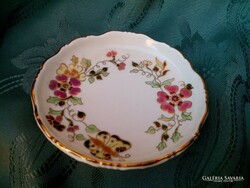 Zsolnay butterfly pattern bowl, small plate