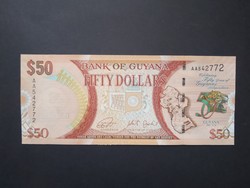 Guyana 50 Dollars 2016 Unc