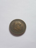 Nice 2.50 pesetas 1953! Spain! Rarer !!
