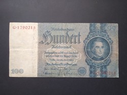 Germany 100 reichsmark 1924 f