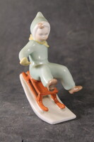 Aquincum sledding child 902