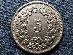 Svájc 5 Rappen 1937 B (id53126)