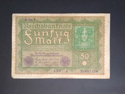 Germany 50 marks 1919 f