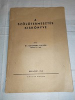 Kosinsky Viktor: A szőlőtermesztés kiskönyve