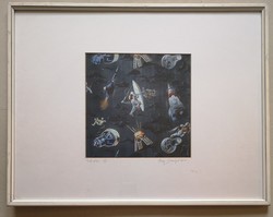 N. Somorjai Katalin: Telecom. Digitális art print. 1/1!