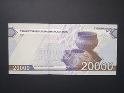 Uzbekistan 20000 som 2021 ounces