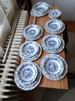 Blue Danube japán porcelán étkészlet