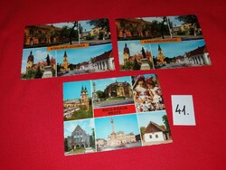 Old postcard package Kiskunfélegyháza and Bács Kiskun county 1960s-70s 3 in one 41