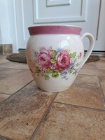 Lesser patterned floral 15 cm rose-brimmed porcelain mug, sleep-milk silk, nostalgia