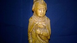 Chinese lady - plaster sculpture, shelf decoration