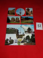 Old postcards Pécs - Baranya county 1960-70s 2 in one 37