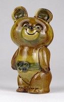 1M291 misa teddy bear Moscow Olympics mascot porcelain figure