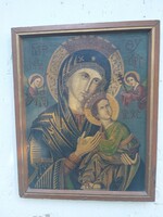 Antik Ortodox keresztény ikon. 18 sz.