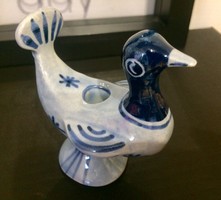 Soholm (söholm) Danish design ceramic, candle holder bird