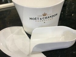 Moët & chandon ice imperial ice cube holder with ice shovel - French bar equipment and party supplies