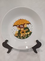 Children's patterned plate