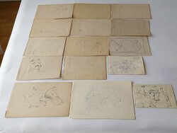 Ferenc Bolmányi (1904-1990): legacy of 15 sketches