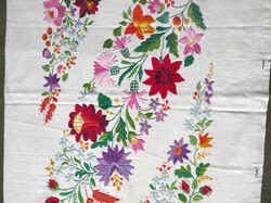Very nice embroidered linen pillowcase