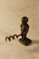 Bronze sculptural corkscrew 930