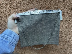 1899-1908 Russian silver openwork theater bag