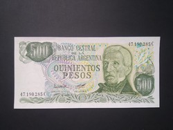 Argentína 500 Pesos 1979 aUnc+