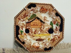 Davenport longport - octagonal plate / English