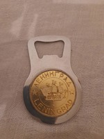 Leningrad Soviet beer opener souvenir item 1970s