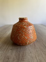 Hungarian retro vase by Tófej ceramic applied art